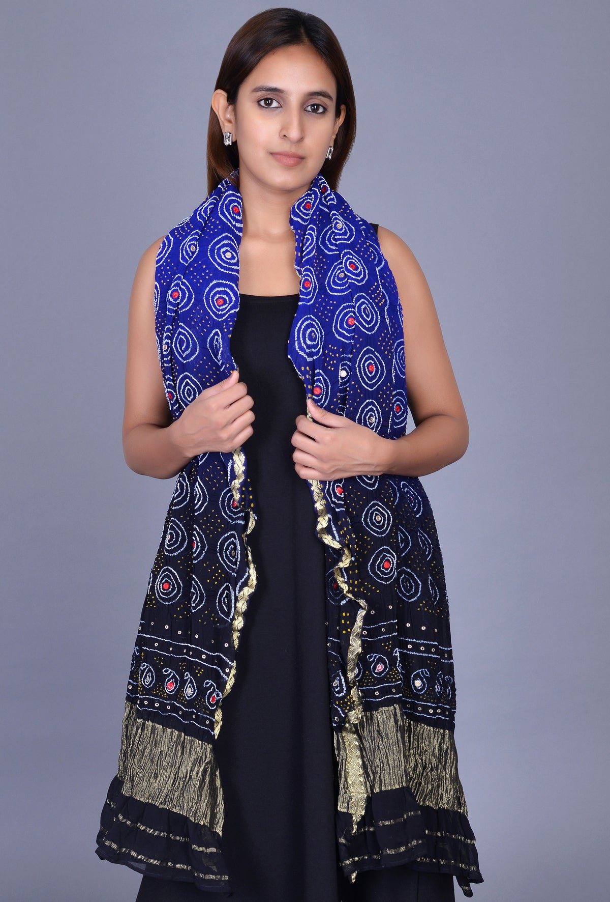 Bandhani Silk Dupatta